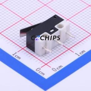 DM1-117P-1 Limit Switch Through hole Component (THT) Switch Single Pole Double Throw 12.7mm 5.7mm 6.6mm - Product Image 2