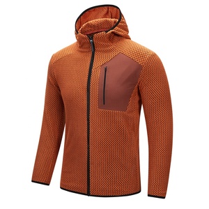 Felpa con Cappuccio in Pile Termica da Uomo, Manica Lunga, Casual, per <span class=keywords><strong>Basket</strong></span>, Corsa all'Aperto, Giacca Sportiva con Cappuccio - Product Image 4