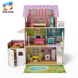 Nueva <span class=keywords><strong>Casa</strong></span> <span class=keywords><strong>de</strong></span> <span class=keywords><strong>Muñecas</strong></span> <span class=keywords><strong>de</strong></span> Madera <span class=keywords><strong>de</strong></span> Simulación <span class=keywords><strong>de</strong></span> Juego <span class=keywords><strong>de</strong></span> Imitación para Niños <span class=keywords><strong>con</strong></span> Ascensor W06A400 - Product Image 2