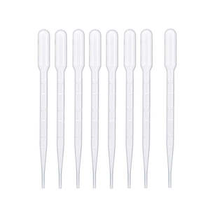 Pipeta Pasteur de transferencia de cuentagotas de plástico desechable de Laboratorio 1mL 2mL 3mL 5mL 10mL - Product Image 5