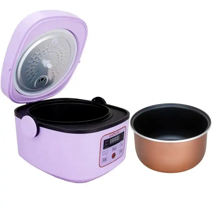 1.8L Purple Electric Rice Cooker, 700 Watt