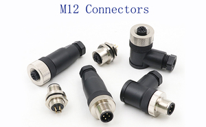 מחבר עגול קוד תעשייתי m12 5pin מחבר חיישן מחבר ip67 מתאם - Product Image 4