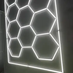 High Brightness Led Linear Car Detailing Light Aluminium Housing Ceiling Lamp In Car Showroom