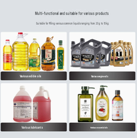 Machine de remplissage d'huile d'olive semi-automatique TEBAK CSY-L12, populaire et en promotion, pour petites entreprises