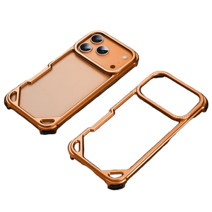 Nouvel Arrivage – Coque de Téléphone en Alliage d'Aluminium pour iPhone 17, Étui Métallique avec Véritable Airbag Antichoc pour iPhone 17 Pro Max Ultra Mince - Product Image 1