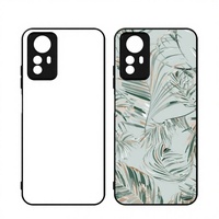 Nouvelles coques de téléphone portable de luxe pour Redmi Note 12S 12 Pro Turbo 11 10 9 8 2D TPU Sublimation Antichoc Anti-poussière et anti-rayures Noir