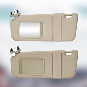 Pare-soleil Toyota Camry beige avec lumières, lot de deux, 74320-06800-E0, accessoire de toit intérieur de voiture - Product Image 2