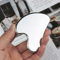 Outil de massage en acier pour le grattage Gua Sha, pour les tissus mous, matériel de physiothérapie utilisé pour le dos, les jambes, les bras, le cou, les épaules