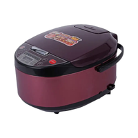 Grande cuve de cuisson électrique multifonction de 5,1 à 6,0 L, cuisson rapide, intelligente, pour la cuisine domestique, avec pot intérieur antiadhésif et tasse doseuse, garantie 1 an