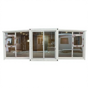 Casa Contenedor Plegable Modular de Lujo Prefabricada de Alta Calidad de 20 pies y 40 pies con Sala de Estar, Dormitorio y Cocina - Product Image 1