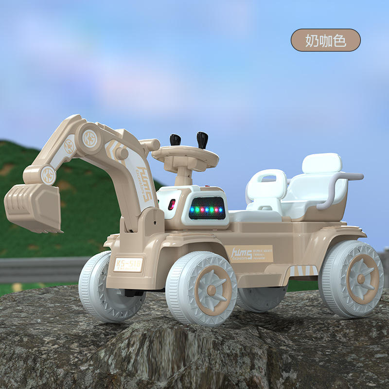 Café élégant à double entraînement électrique (6V4*2), musique et éclairage