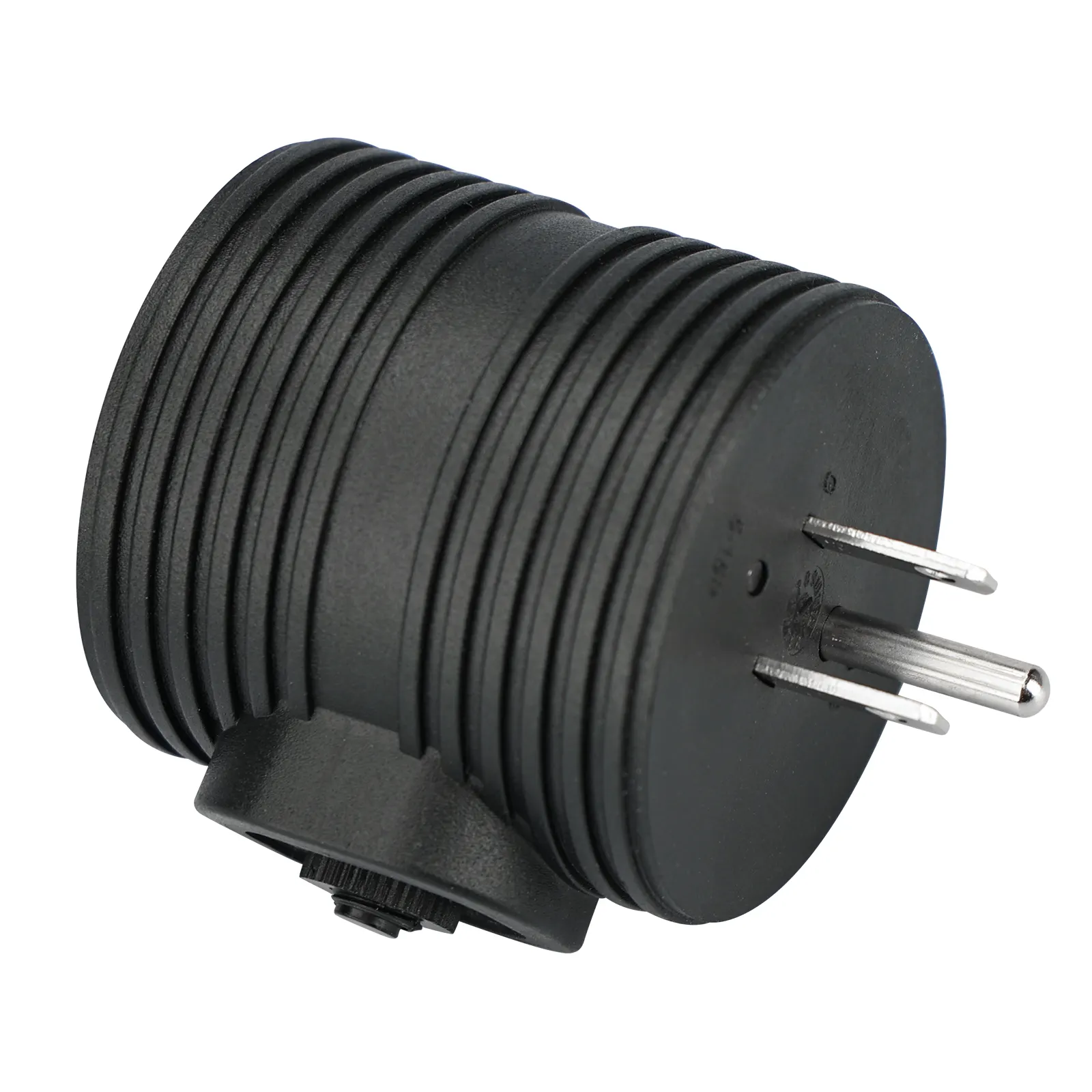 Enchufe adaptador de corriente NEMA 5-15P a RV con botón de reinicio, interruptor de Reinicio del convertidor de hoja recta 5-15P a TT-30R
