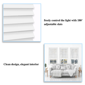 Rèm không dây 2 "Faux gỗ rèm cửa sổ tùy chỉnh rèm - Product Image 5