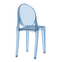Vente en gros location de chaise d'hôtel fantôme en acrylique transparent plastique cristal victorien pour banquet pour événements
