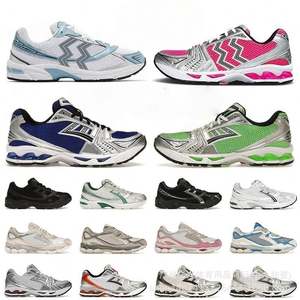 Chaussures de sport en mesh de qualité supérieure 2025 pour femmes et hommes, style Gel-Kayano 14, baskets de course à lacets antidérapantes - Product Image 1