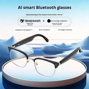 Gafas Inteligentes con Reproducción Inalámbrica de Música, Llamadas Telefónicas, Protección para Conducir, Protección UV y Contra Luz Azul, Traducción por IA y Pantalla Táctil - Product Image 4