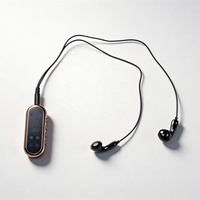 Nouveauté Q27 – Écouteurs sans fil étanches avec écran tactile couleur, oreillettes Lavalier à clipser pour affaires, casque tour de cou