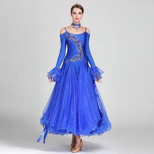 Hermoso vestido <span class=keywords><strong>de</strong></span> baile <span class=keywords><strong>de</strong></span> vals <span class=keywords><strong>Tango</strong></span> baile moderno baile <span class=keywords><strong>de</strong></span> salón traje <span class=keywords><strong>de</strong></span> actuación - Product Image 3