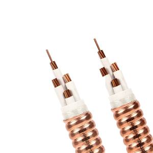 Câble flexible isolé minérallement, résistant au feu, conducteur en cuivre, isolation en ruban de mica, gaine en cuivre corrugué - Product Image 4