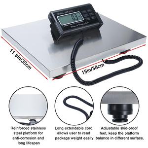 Balance d'expédition électronique à affichage à distance numérique en acier inoxydable de 150 à 300kg pour balance postale à gros <span class=keywords><strong>colis</strong></span> - Product Image 3