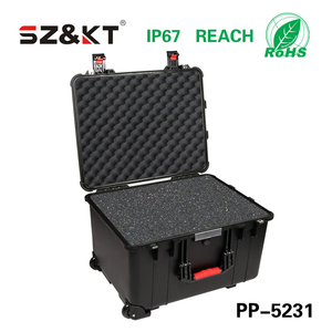 ผลิตกระเป๋าเดินทางแบบแข็งกันน้ำมาตรฐาน IP67 พร้อมล้อ สำหรับขนย้ายอุปกรณ์และเครื่องมือขนาดใหญ่ - Product Image 5