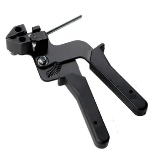 MT-ZD8078-C 4.6-12mm Aço Inoxidável Ajustável banda tensão Ferramenta Auto-bloqueio Cable Ties Fasten Gun Fastening Tool