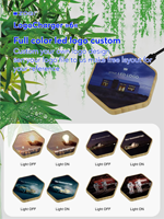 Chargeur portable à induction avec logo personnalisé pour téléphone Chargeur sans fil pour téléphone portable Chargeur sans fil