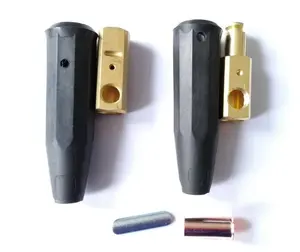 Huarui cabo de solda conector rápido, conector macho, tomada fêmea, conector de solda para máquina de solda
