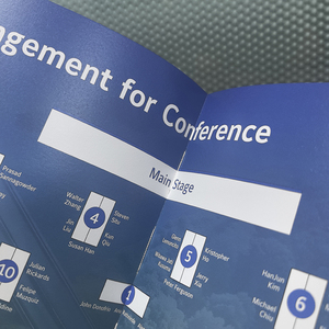 Tùy chỉnh A4/A5 nguyên liệu giấy Danh mục tập Sách bìa cứng bù đắp xoắn ốc tài liệu quảng cáo từ nhà máy Trung Quốc cuốn sách dịch vụ in ấn - Product Image 5