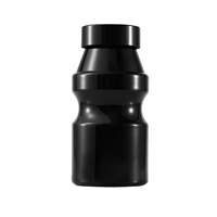 Vente en gros de flacons pharmaceutiques en plastique PET vides de 160 ml, noir, orange, bleu, rouge, ambre, vert, pour médicaments, comprimés, boissons, jus