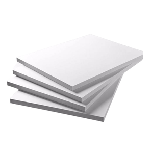 High Quality PVC Foam <b>Sheet</b> Board 4x8 Feet 3-25mm Thickness Lightweight <b>Waterproof</b> <b>Material</b> for Bathroom Furniture Making - Product Image 1