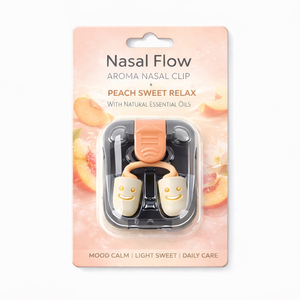 Clip Nasal de Silicona Portátil con Aroma a Menta y Uva, Inhalador Nasal Refrescante, Clip con Aroma Nasal Personalizado de Marca Privada OEM - Product Image 6