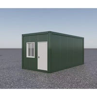 Maison préfabriquée modulaire en acier, véranda étanche, assemblage rapide, 20ft/40ft, conception pliable, bureau mobile de luxe personnalisé