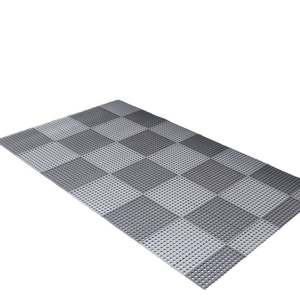 Tapis de douche antidérapant pour piscines PVC étanche Installation facile Plancher de baignoire Carrelage d'emboîtement pour toilettes intérieures - Product Image 1