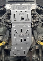Plaque de protection de châssis en alliage Al-Mg FK 8 mm pour Baic BJ40L/BJ40C/BJ40P 2.0T/2.3T Essence (2019-2023) Protection du dessous de caisse du moteur Tout-terrain