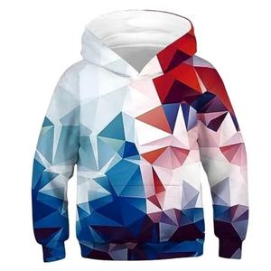 Sudadera Informal con Estampado Digital 3D de Luz Azul para Niños y Niñas, Efecto Estéreo 3D a Simple Vista - Product Image 2