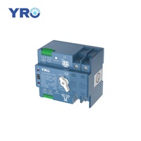 Commutateur de transfert double alimentation YRO connecté aux onduleurs photovoltaïques, ATS sur rail DIN, dispositif de commutation électrique pour système solaire