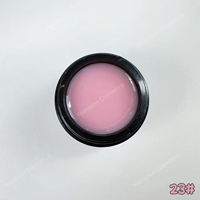 Nouveauté - Échantillon gratuit - Gel de construction transparent nude série 185, 48 teintes - Gel d'extension d'ongles UV pour salon professionnel et DIY à domicile