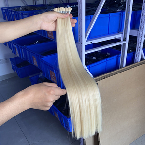 Rambut Virgin Keratin Manusia Italia I Ujung Ekstensi Rambut, Grosir Ombre 100 Keratin Ujung Ekstensi Rambut Manusia - Product Image 3