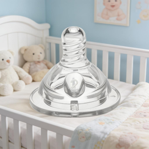Biberons pour bébé à col large personnalisés de haute qualité en gros, sans BPA, avec tétines en silicone - Product Image 5