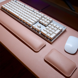 Hai mặt PU da bàn phím tay phần còn lại không thấm nước Máy tính xách tay Palm phần còn lại <span class=keywords><strong>Pad</strong></span> văn phòng Máy tính để bàn hỗ trợ cổ tay - Product Image 3