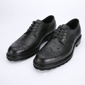 New Men's <b>Extra</b>-<b>Large</b> Shoes-High Quality Wedding Shoes with Square Toe Waterproof Height Increasing Durable Construction - Product Image 5