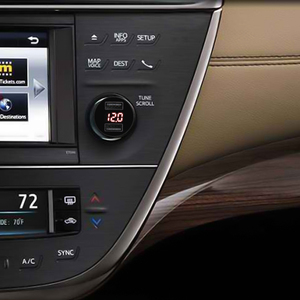 สายต่อพ่วง USB แบบคู่ที่ชาร์จไฟที่จุดบุหรี่12V สำหรับ<span class=keywords><strong>รถยนต์</strong></span>เครื่องจักรก่อสร้างปลั๊ก3หัวรถจักรยานยนต์ - Product Image 2