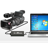 Tarjeta de Captura de Video HDMI a USB, Transmisión en Vivo y Grabación, Adaptador HDMI a USB Full HD para Videojuegos y Transmisión en Vivo