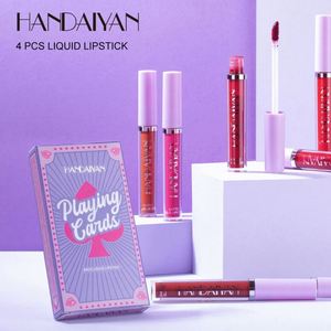 HANDAIYAN Kit <span class=keywords><strong>de</strong></span> Tinte Labial Mate Líquido Aterciopelado Coreano <span class=keywords><strong>de</strong></span> Larga Duración a Prueba <span class=keywords><strong>de</strong></span> Agua Lote <span class=keywords><strong>al</strong></span> <span class=keywords><strong>por</strong></span> <span class=keywords><strong>Mayor</strong></span> <span class=keywords><strong>de</strong></span> Labiales Sexys Minerales - Product Image 4
