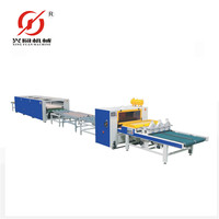 Machine de laminage PUR pour placages de bois OEM de qualité supérieure, machine de laminage pour portes en bois, service d'installation à l'étranger disponible