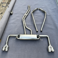 Tuyau d'échappement intermédiaire droit en acier inoxydable, épaisseur 1,5 mm, pour Audi SQ5 B8 3.0T 2014-2016, accessoires automobiles haute performance
