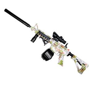 Hot Selling M4A1 Gel Toy <span class=keywords><strong>Gun</strong></span> Manuelles und automatisches Splatter Blaster Shooting Game - Product Image 5
