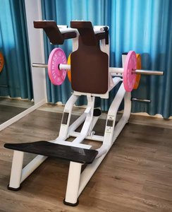 Máquina de Sentadillas de Alta Resistencia para Gimnasio Comercial, Equipo de Entrenamiento de <span class=keywords><strong>Piernas</strong></span> y Glúteos con Construcción de Acero - Product Image 3
