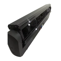 Beam Bar 3in1 6 Augen 6 Stück 500mW DMX Moving Head RGB Laserlicht Vollfarbiger DMX512 Projektor für Nachtclub-Events Linse Rot